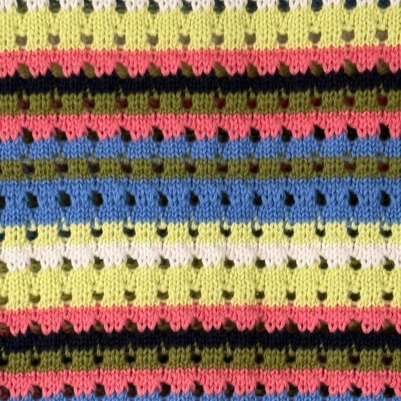 White Stuff Multicolor Striped Women's Sweater Top knit sz s - Picture 2 of 6